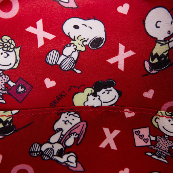 Loungefly Peanuts Snoopy Valentine's Day XO Mini-Backpack