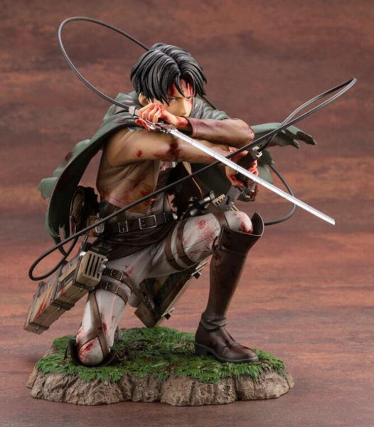 Kotobukiya Attack On Titan Artfx J Levi Fortitude Ver.