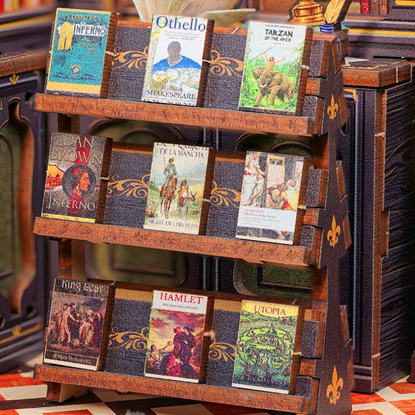 Hands Craft - DIY Book Nook Kit: Owl Bookstore