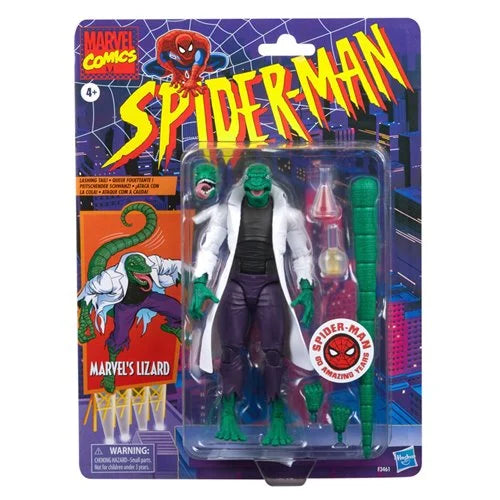 Marvel Legends Spider-Man Lizard 6-Inch Retro Action Figure