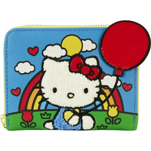 Loungefly Hello Kitty 50th Anniversary Chenille Zip-Around Wallet