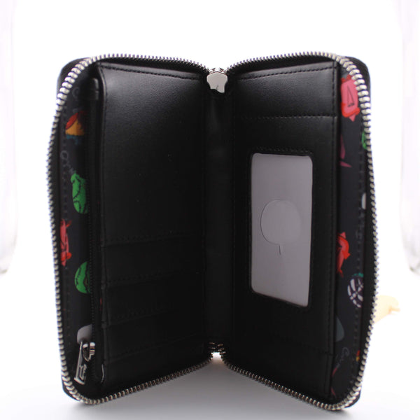 Loungefly Nightmare Before Christmas - Jack  Sally and Zero Zip Around Wallet