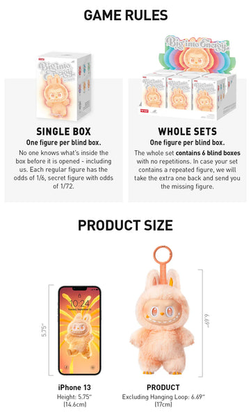 POP MART THE MONSTERS - Labubu Big Into Energy Vinyl Plush Authentic Blind Box Limit 1