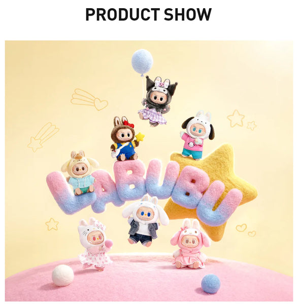 POP MART THE MONSTERS x SANRIO Vinyl Plush Pendant Blind Box