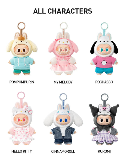 POP MART THE MONSTERS x SANRIO Vinyl Plush Pendant Blind Box