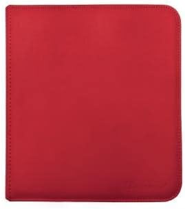 Ultra Pro PRO Red Zippered 12-Pocket Binder