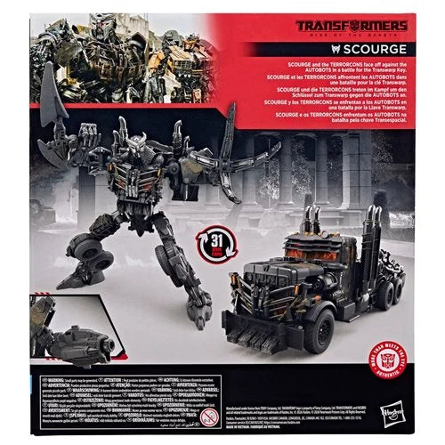 Transfomers Studio Series Rise of the Beasts Scourge Leader Class Action Figure
