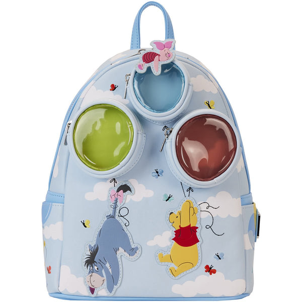Loungefly Disney Winnie the Pooh Balloons 11" Mini Backpack Bag