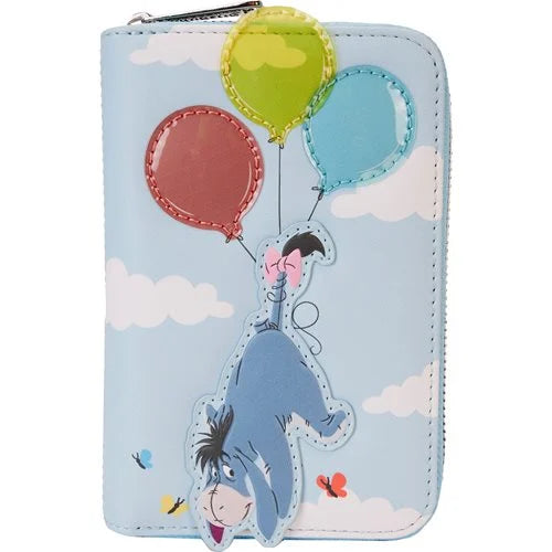 Loungefly Disney Winnie the Pooh Balloons Zip-Around Wallet