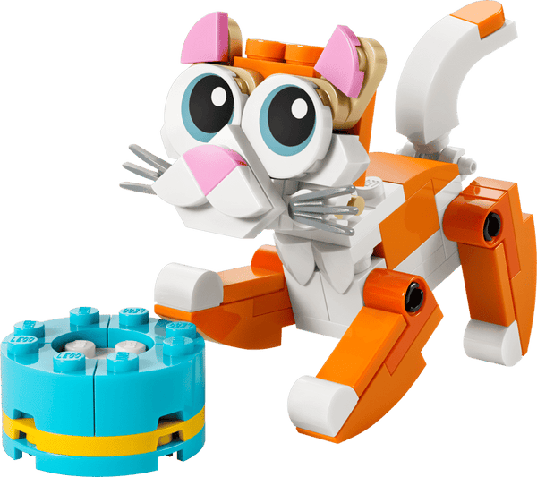 LEGO Creator 3 in 1 Orange Cat Small Bag Building set - 30714