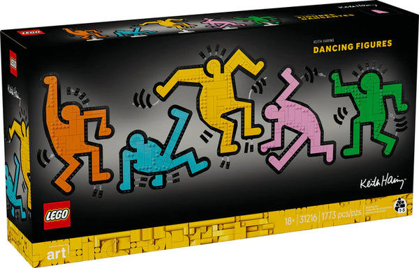 LEGO Keith Haring – Dancing Figures - 90's Artwork 31216