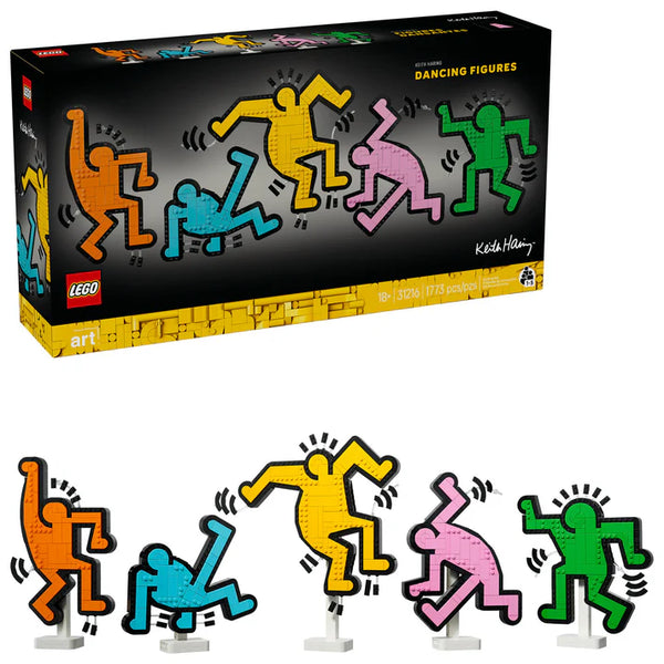 LEGO Keith Haring – Dancing Figures - 90's Artwork 31216