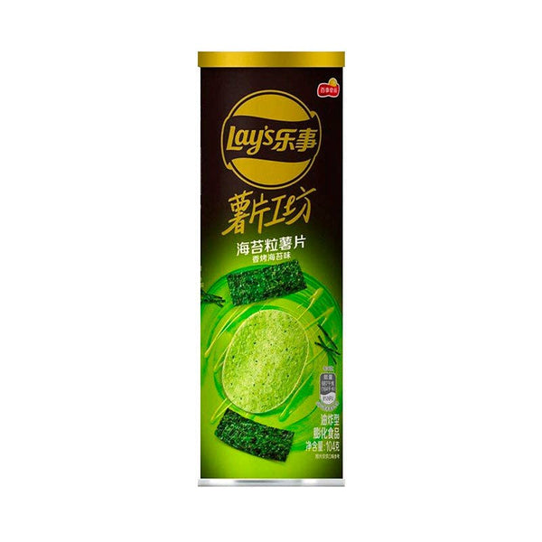 Global Bite Co - Lays Stax Roasted Seaweed 90g (China)