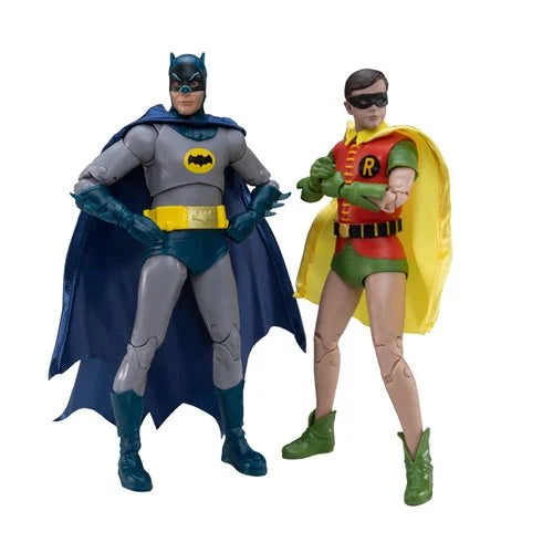 DC Multiverse Batman and Robin Classic TV Series McFarlane Collector Edition 7-Inch Action Figure 2-Pack