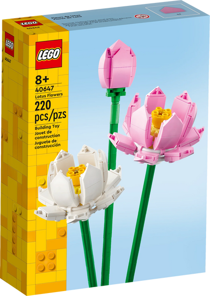 LEGO Lotus Flowers Building Kit - 40647