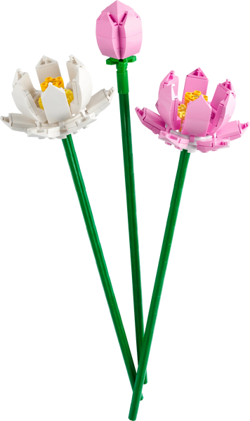 LEGO Lotus Flowers Building Kit - 40647