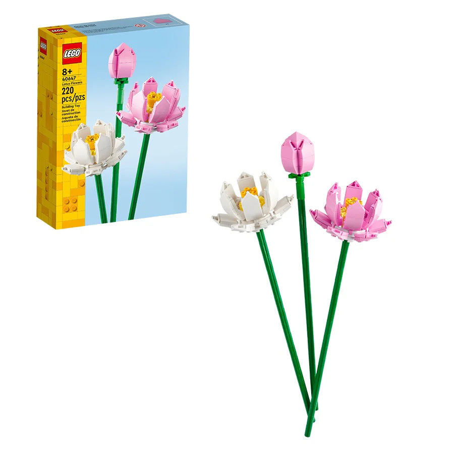 LEGO Lotus Flowers Building Kit - 40647