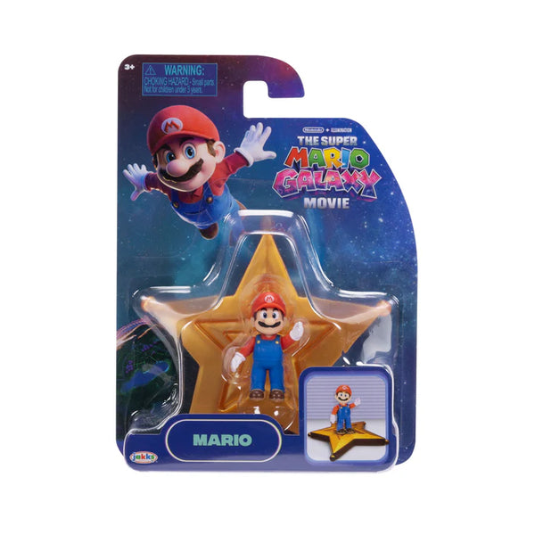 Jakks Super Mario Galaxy Movie Mario 1.5 inch Figure