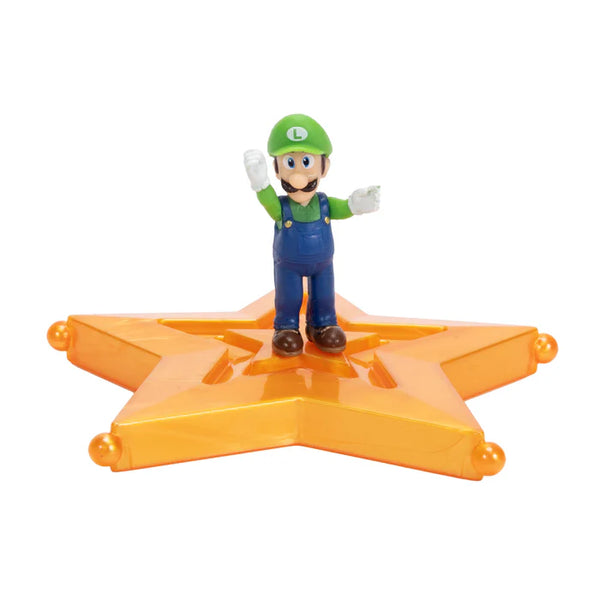 Jakks Super Mario Galaxy Movie Luigi 1.5 inch Figure
