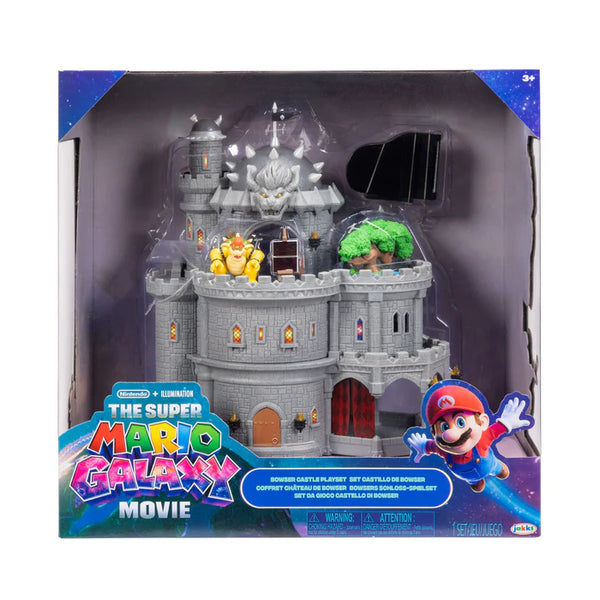 Jakks Super Mario Galaxy Movie Deluxe Bowser Castle Playset