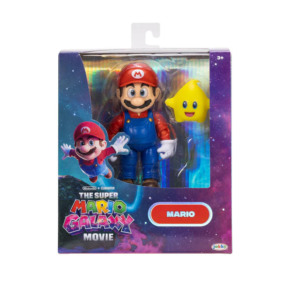 The Super Mario galaxy Movie Mario 5 inch Jakks Figure