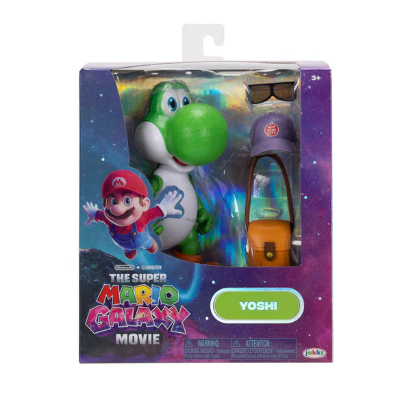 The Super Mario galaxy Movie Yoshi 5 inch Jakks Figure