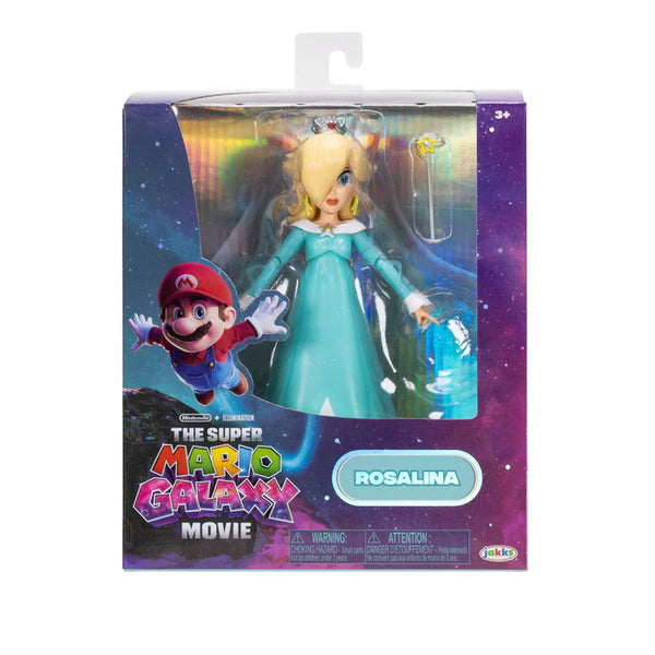 The Super Mario Galaxy Movie Rosalina 5 inch Jakks Figure