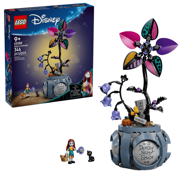 LEGO Disney Sally's Flowerpot - Building Set with Sally Mini Figure - 43288