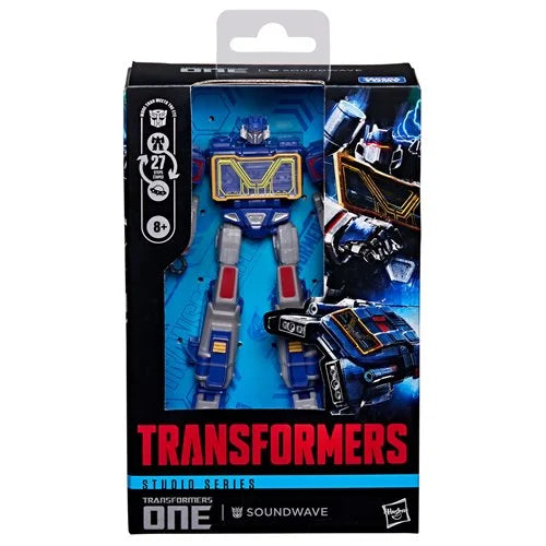 Transformers One Studio Series Deluxe Soundwave Action Figure