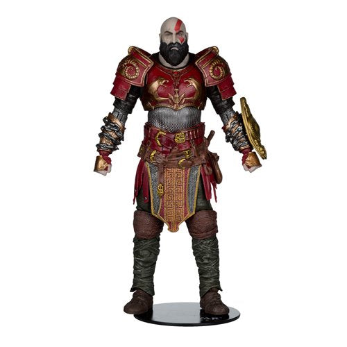 McFarlane Elite Edition God of War Ragnarok Kratos with Ares Armor 7 Inch Scale Action Figure