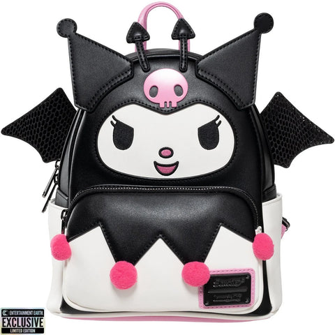 Loungefly Sanrio Kuromi Devilish Winged Mini-Backpack - Entertainment Earth Exclusive