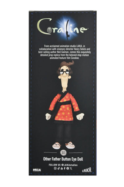 Neca Coraline Other Father Button Eyed Doll