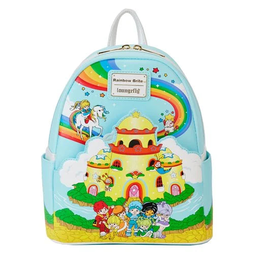Loungefly Rainbow Brite Castle Group Mini-Backpack