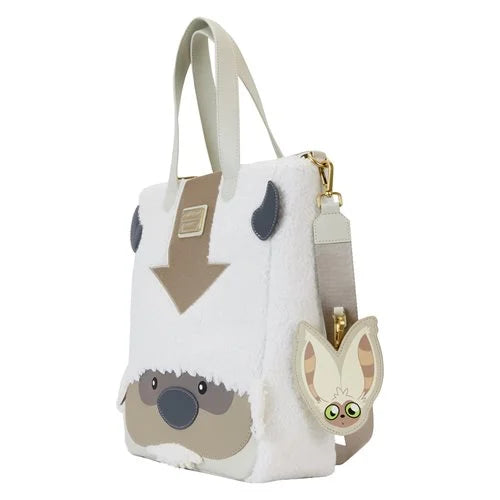 Loungefly Avatar: The Last Airbender Appa Cosplay Tote with Momo Charm