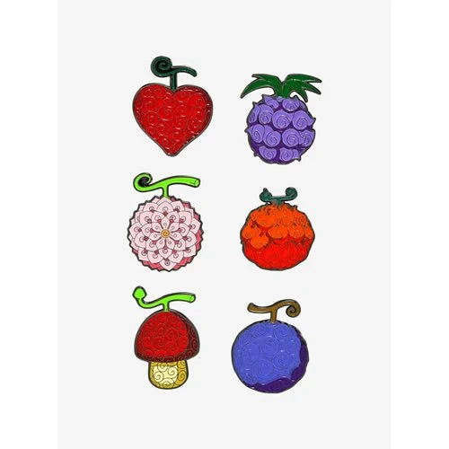 One Piece Devil's Fruit Entertainment Earth Exclusive Enamel Pin Blind Bag