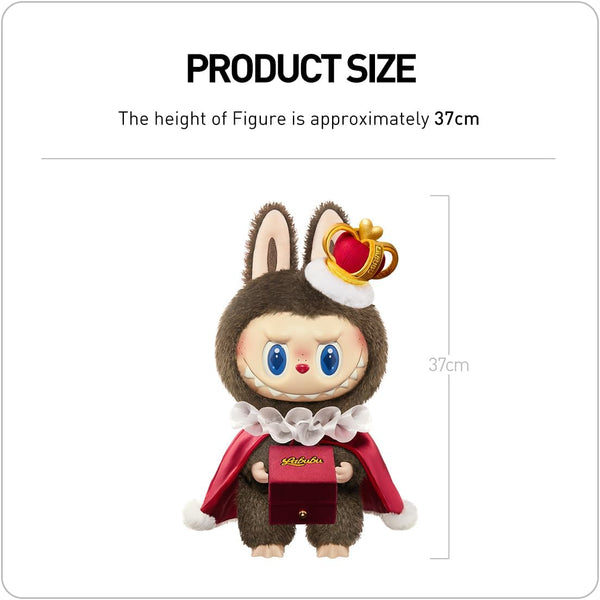 POP MART The Monsters HUGE - Let's Checkmate Series Vinyl Labubu 14.5 inch Plush Doll