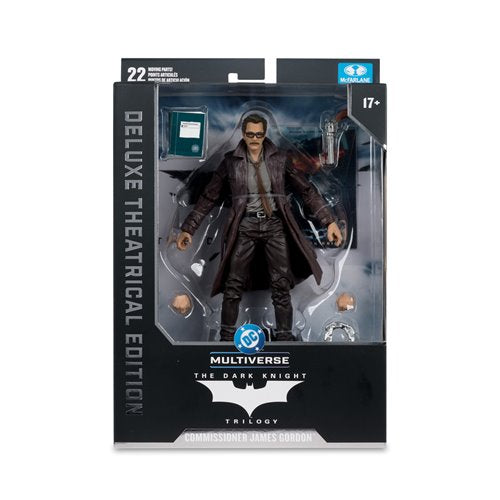DC Multiverse Deluxe Theatrical Edition The Dark Knight Commissioner Gordon