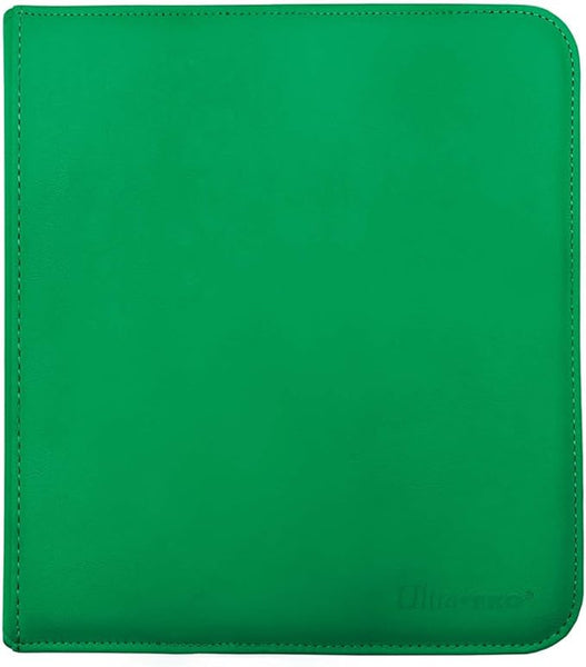 Ultra Pro PRO Green Zippered 12-Pocket Binder