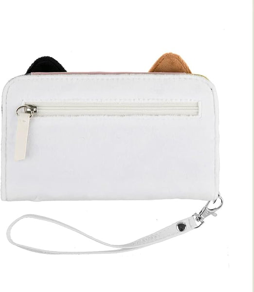 Squishmallows Cam The Cat Tech Fuzzy Wallet Wristlet