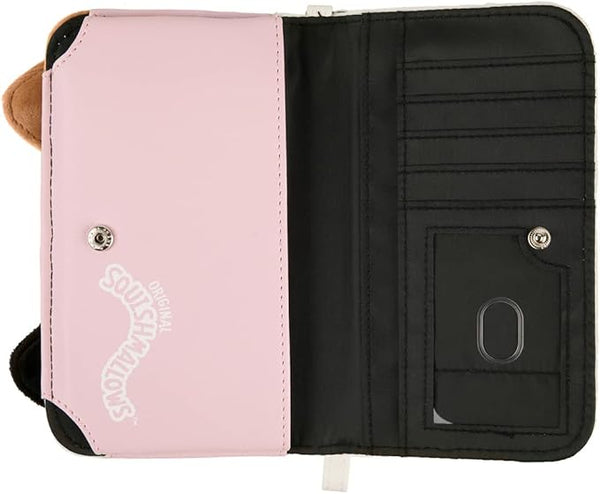 Squishmallows Cam The Cat Tech Fuzzy Wallet Wristlet