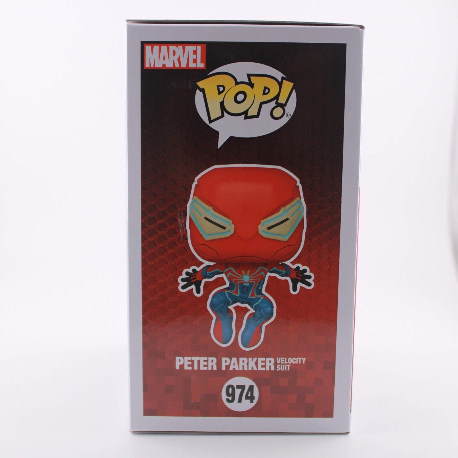 Funko Pop Spider-Man 2 Peter Parker Velocity Suit Figure #974 EE