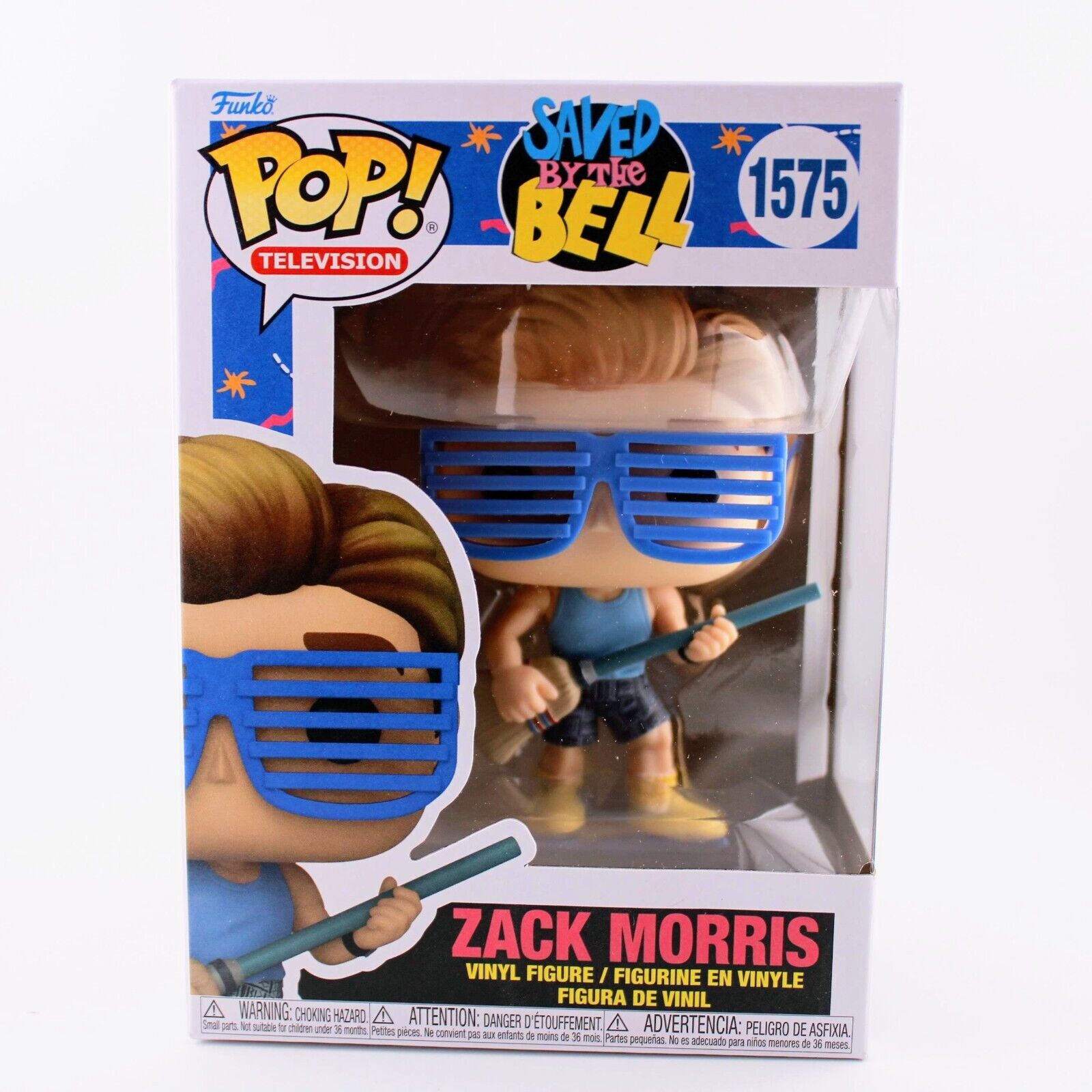 Funko Pop Television - Saved by the Bell - Zack Morris Vinyl Figure # 1575