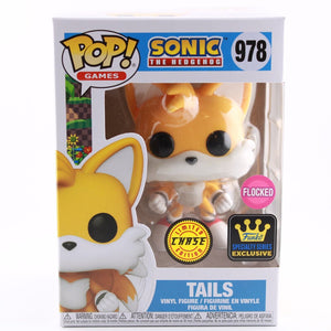 Funko Pop Sonic the Hedgehog - Tails (Flying) - Flocked Chase - Figure - #978