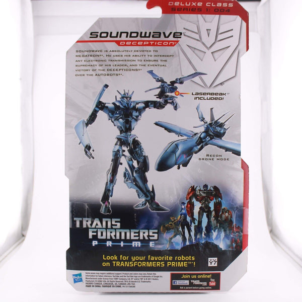 Transformers Prime Robots in Disguise - Soundwave - Deluxe Class w/ Laserbeak