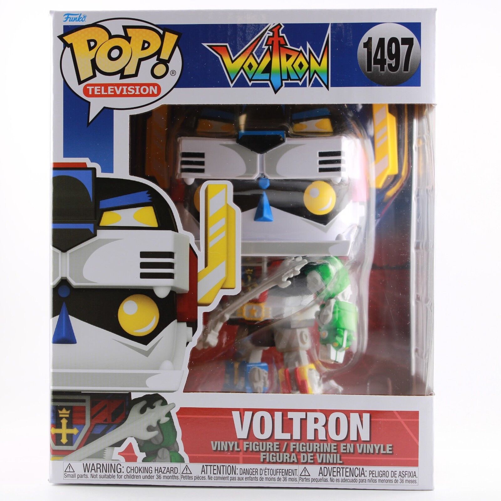 Funko Pop! Voltron N°1497 - SDCC 2024 - Édition Limitée (légers Défauts Sur Couvercle)