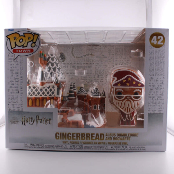 Funko Pop Harry Potter - Gingerbread Albus Dumbledore and Hogwarts Deluxe - #42