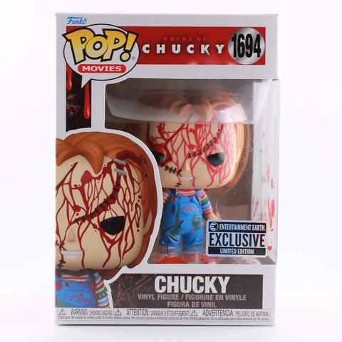 Funko Pop Bride of Chucky - Bloody Chucky - EE Exclusive - Vinyl Figure - #1694