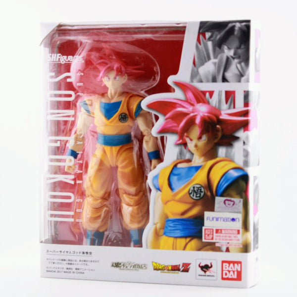 Bandai S.H. Figuarts - Super Saiyan God Goku - Original Release - First Run