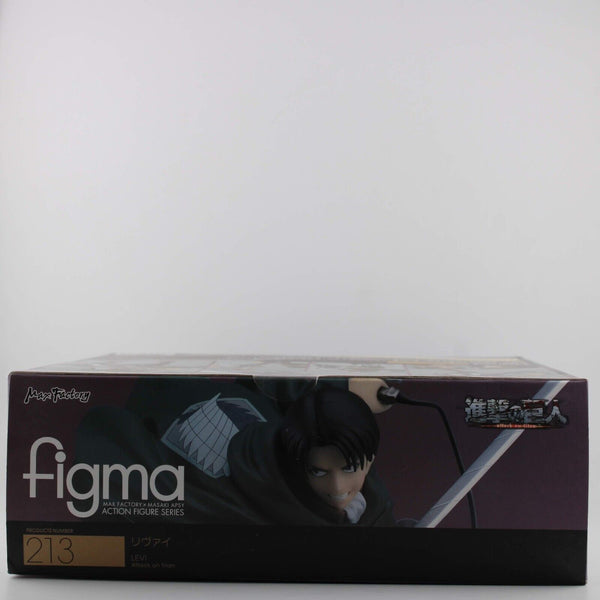 Figma Max Factory Attack On Titan - Levi Ackerman - #213 - Action Figure