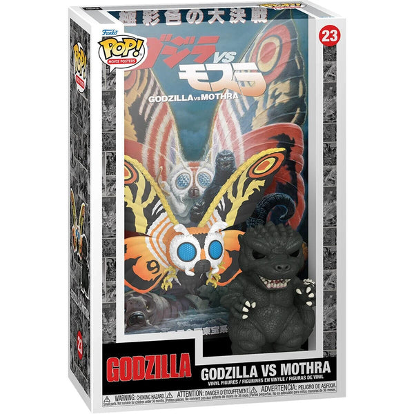 Funko Pop Godzilla - Godzilla vs Mothra Movie Poster - Vinyl Figure - #23